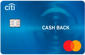 Citibank Cash Back Credit Card card image