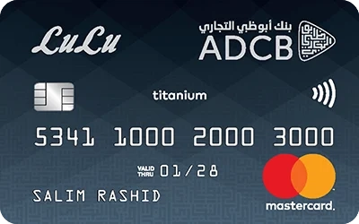 ADCB LuLu Titanium Credit Card card image