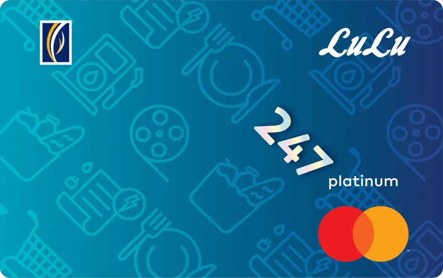 Emirates NBD LuLu 247 Platinum Credit Card card image